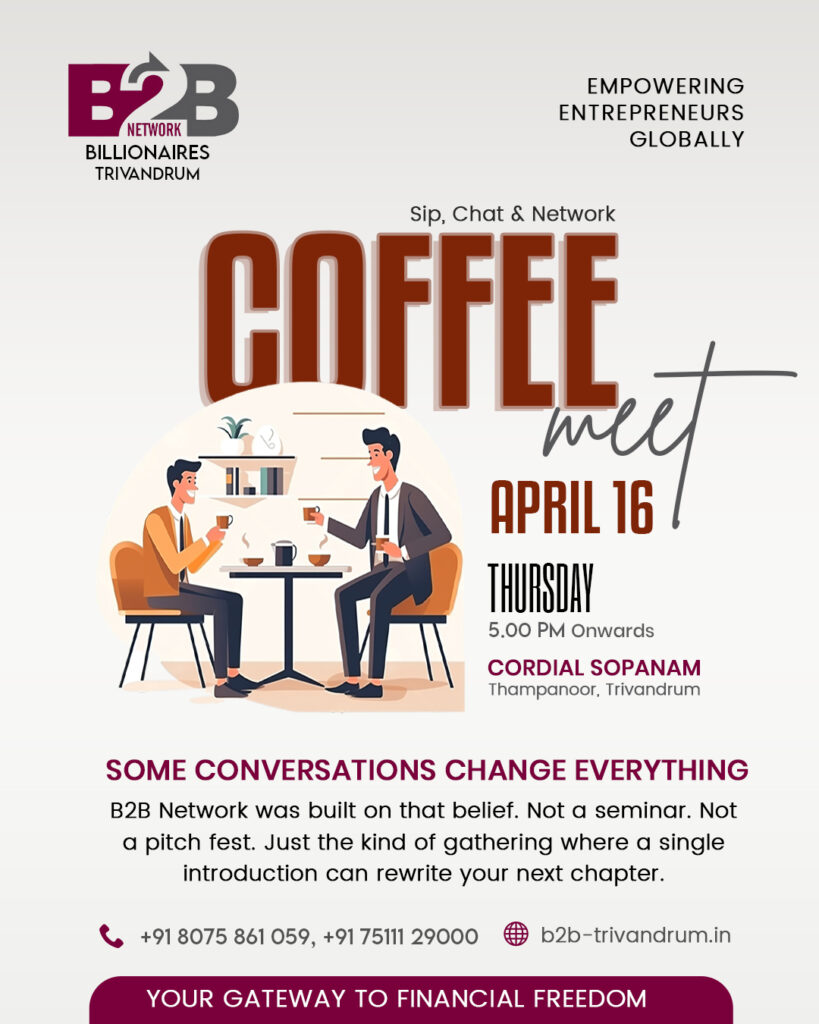Global B2B Network – Unlocking global business potential -Coffee Meet – 16 APRIL 2026